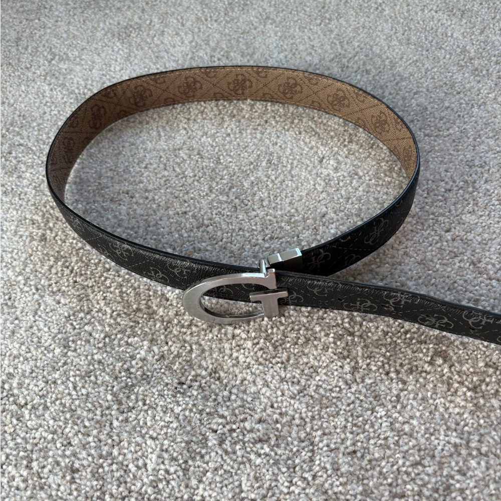 Men’s guess reversible belt